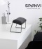 Поставка за ръце за маникюр наклонена SPENVI LOFT Total black-черна основа