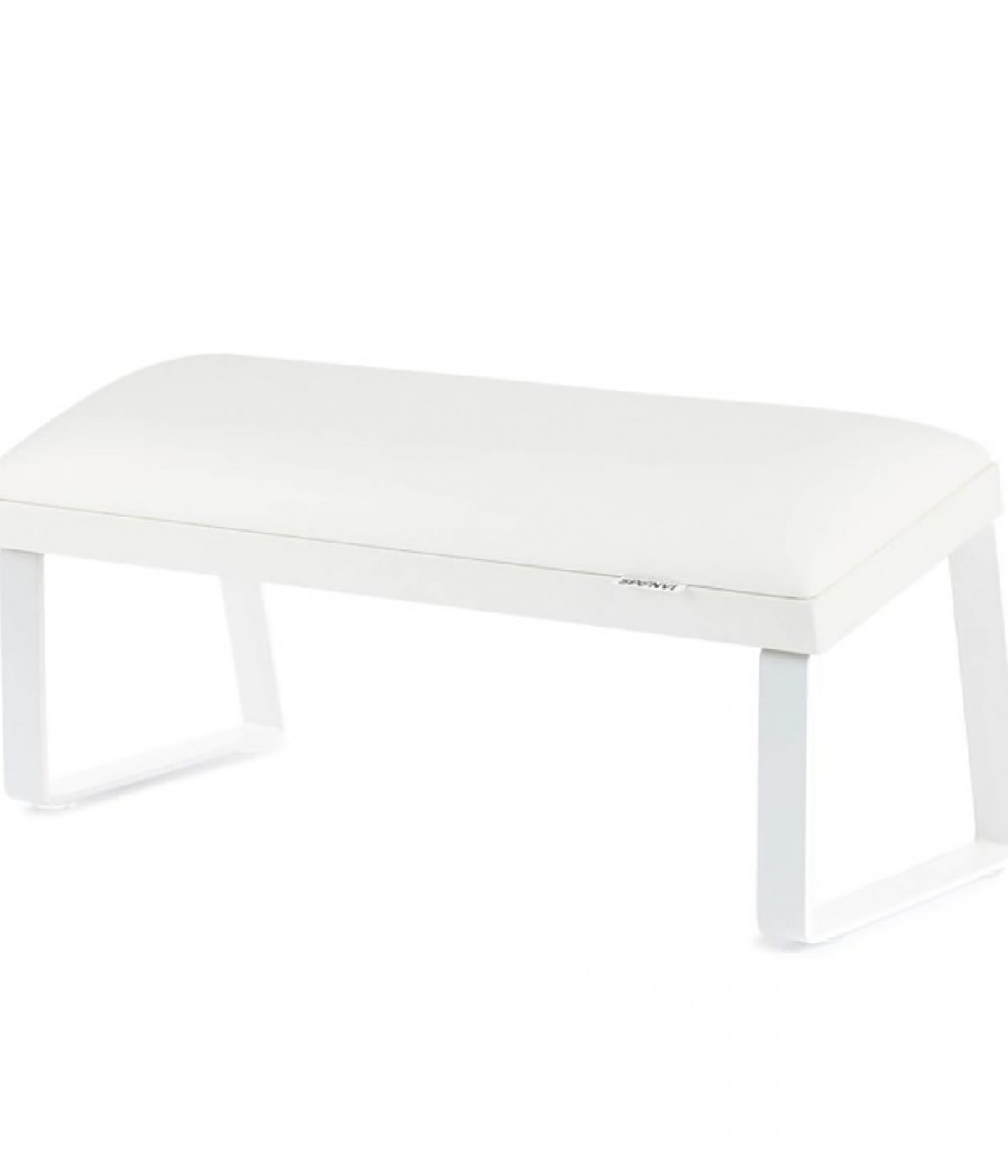 Поставка за ръце за маникюр наклонена SPENVI LOFT Total white-бяла основа