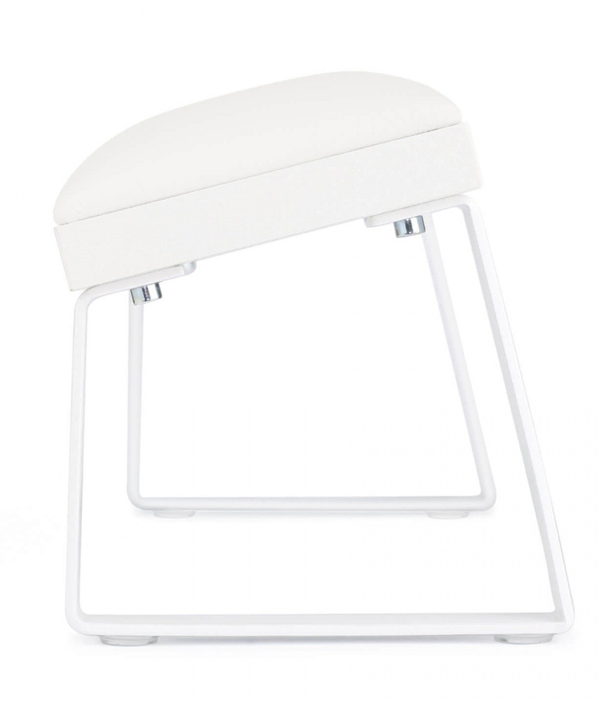 Поставка за ръце за маникюр наклонена SPENVI LOFT Total white-бяла основа