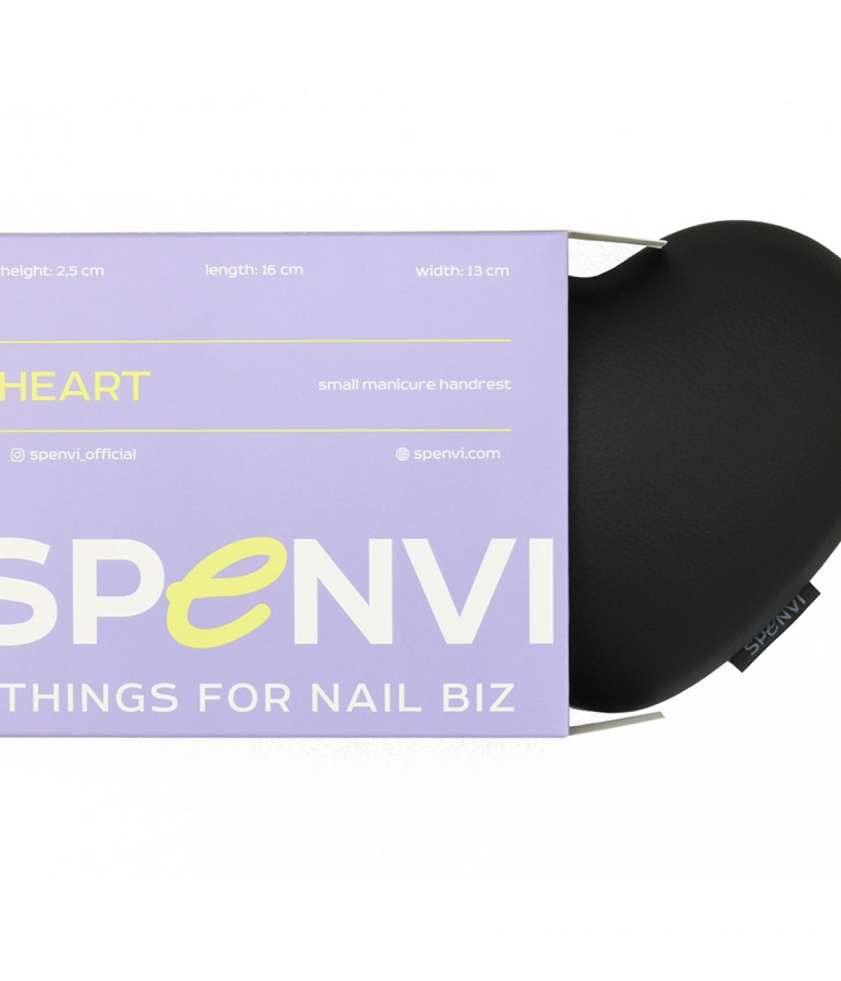 Подлакътник сърце SPENVI- HEART black