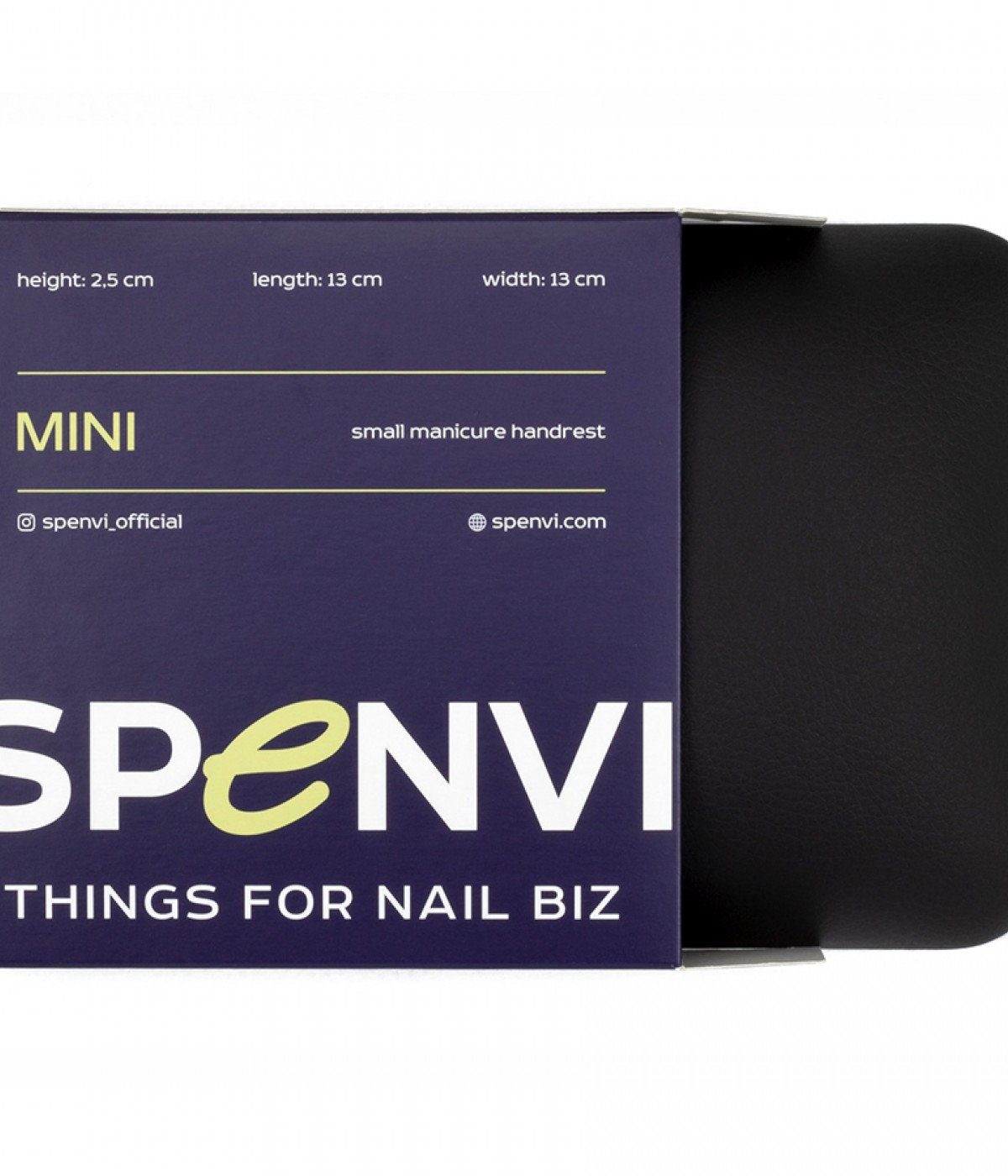 Подлакътник квадрат SPENVI- mini black