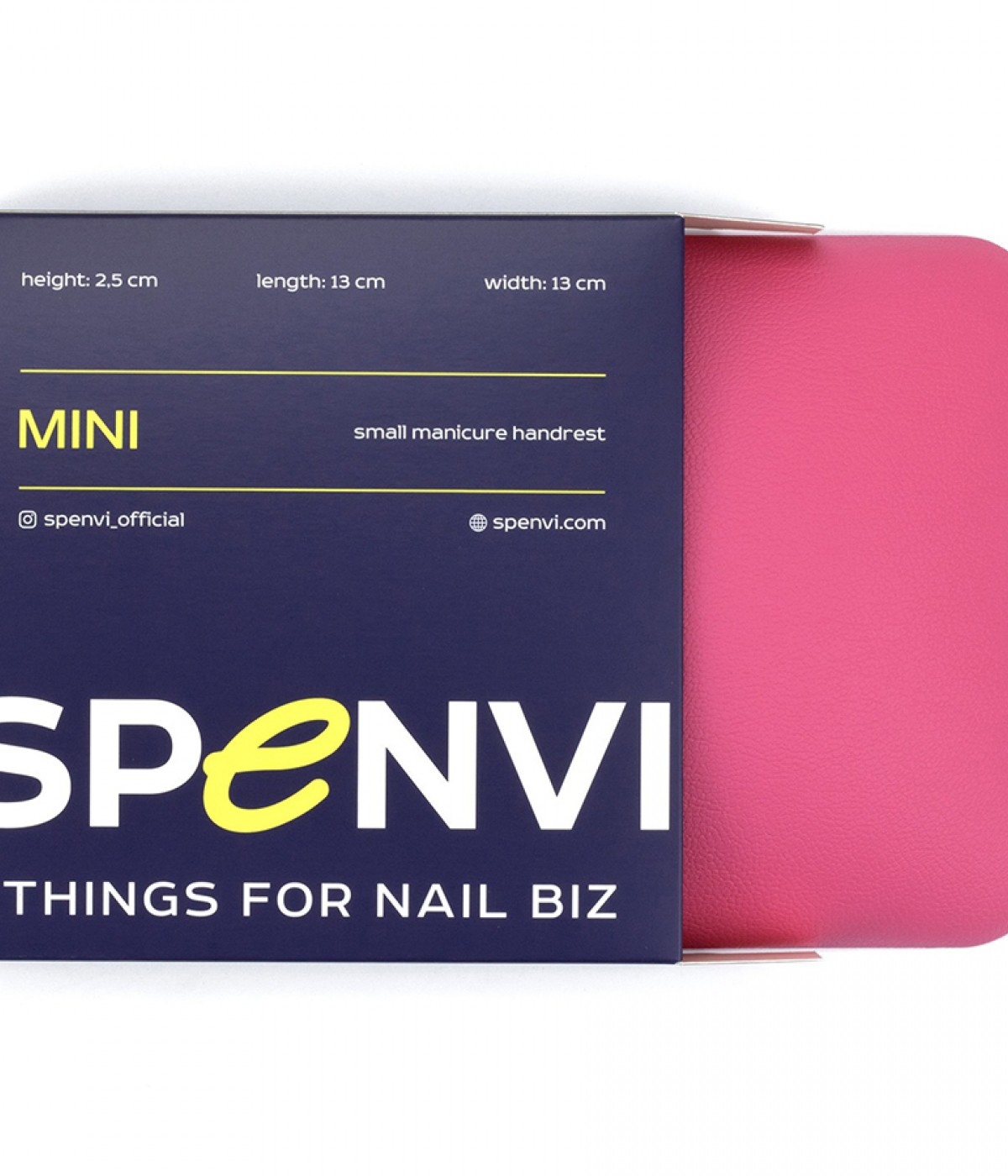 Подлакътник квадрат SPENVI- mini pink
