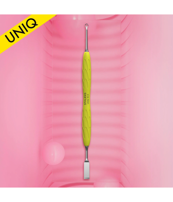 Избутвач за маникюр със силиконова дръжка UNIQ11/1y