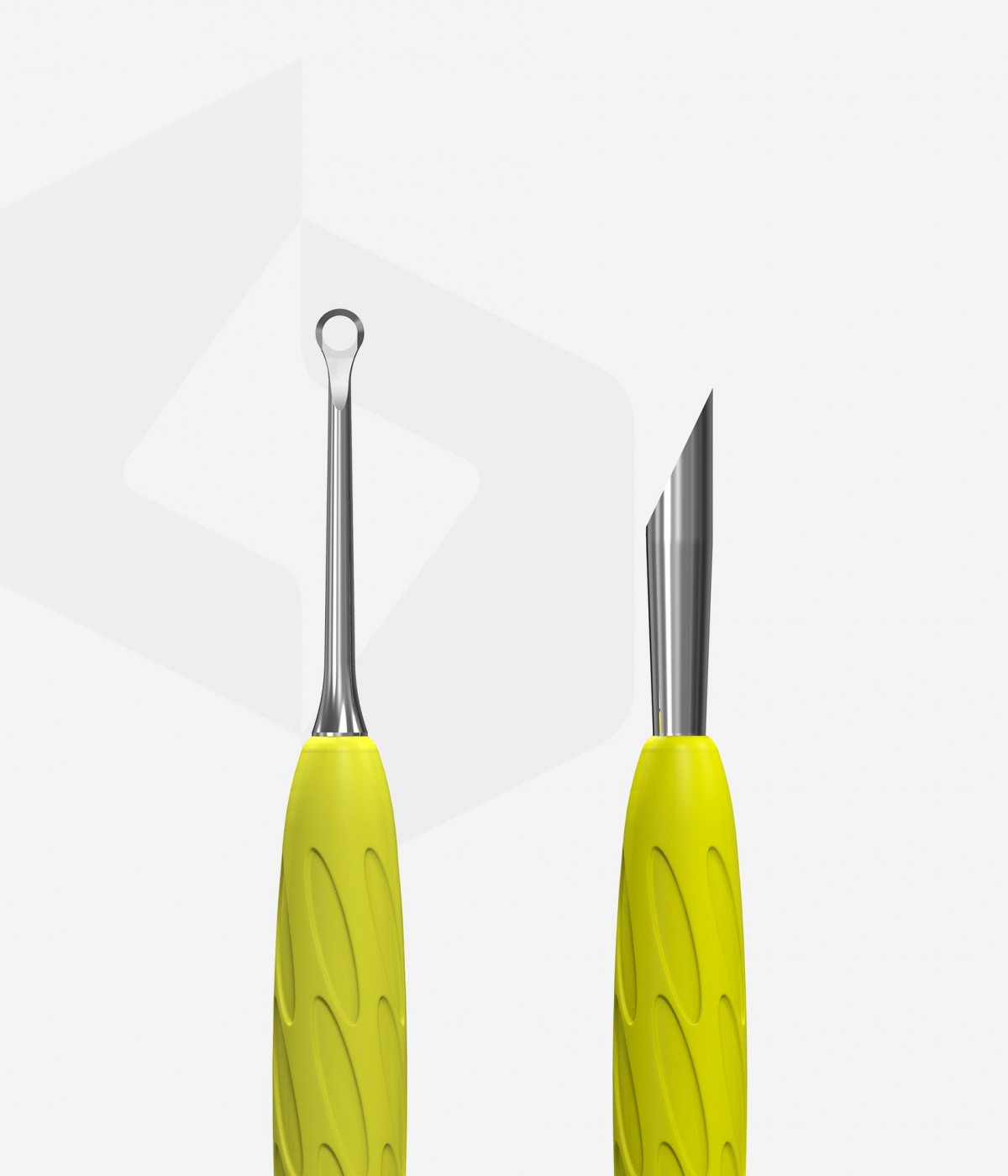 Избутвач за маникюр със силиконова дръжка UNIQ11/2y