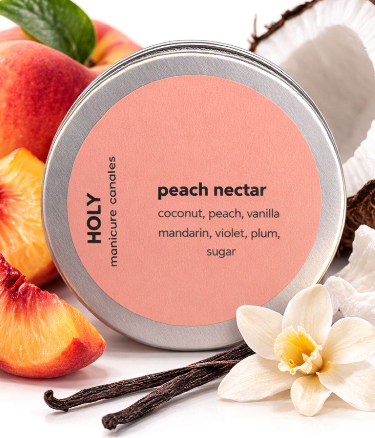 Масажна свещ Peach Nectar 30 мл.