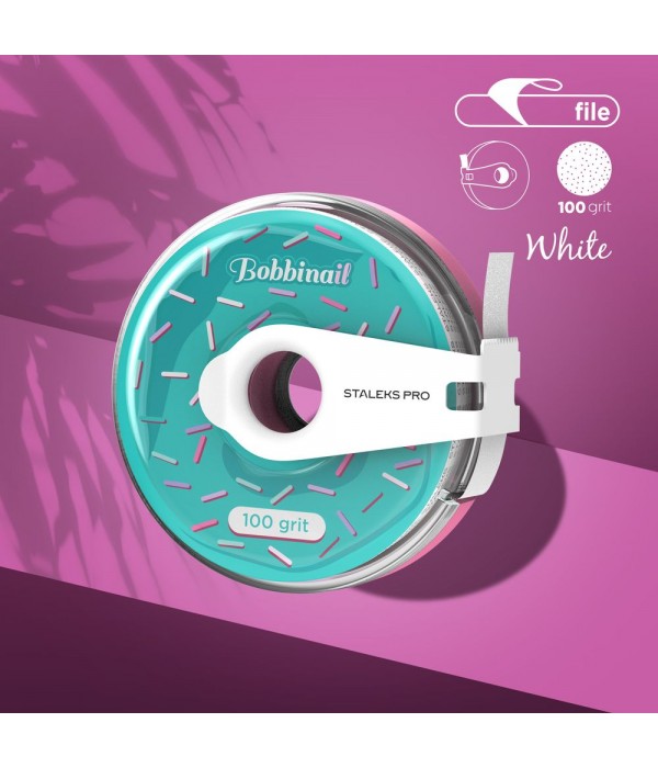 Ролка за зареждане на сменящи се абразиви 100 grit - цвят бял, залепяне