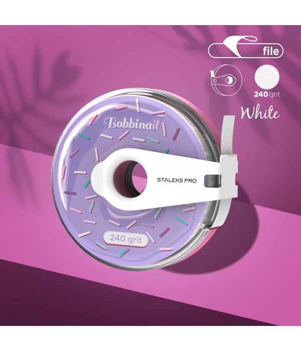 Ролка за зареждане на сменящи се абразиви 240 grit - цвят бял, залепяне