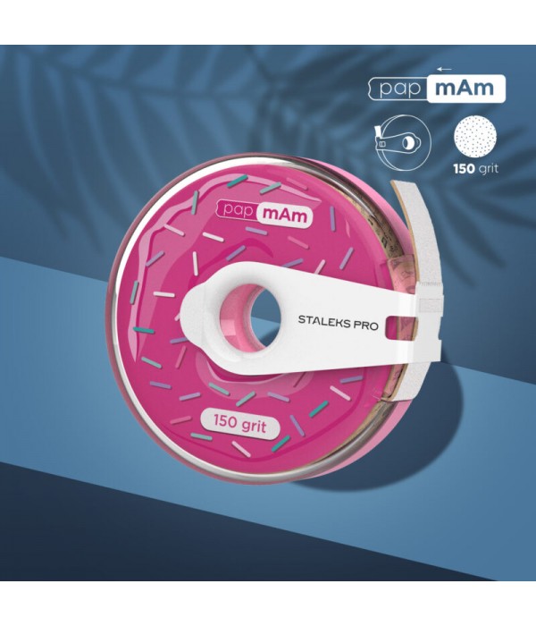 Ролка за зареждане на сменящи се абразиви 150 grit Bobbinail (за нахлузване),цвят бял