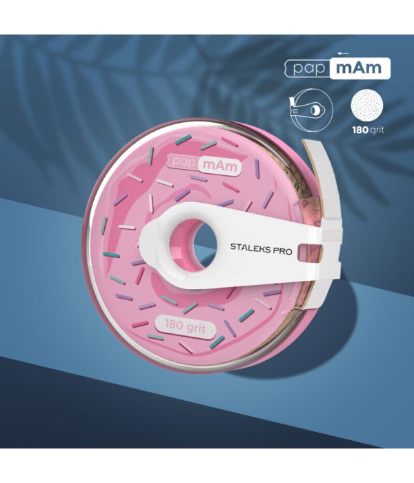 Ролка за зареждане на сменящи се абразиви 180 grit Bobbinail (за нахлузване),цвят бял