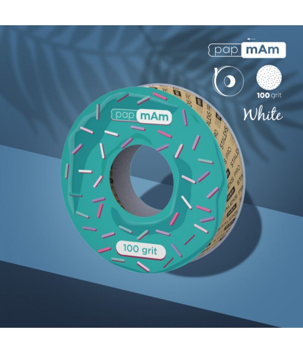 Резервна ролка за зареждане на сменящи се абразиви 100 grit Bobbinail (за нахлузване)