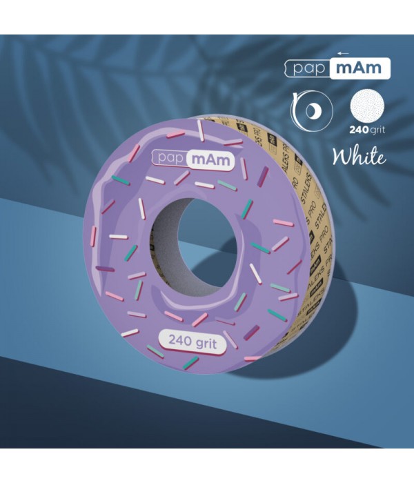 Резервна ролка за зареждане на сменящи се абразиви 240 grit Bobbinail (за нахлузване)