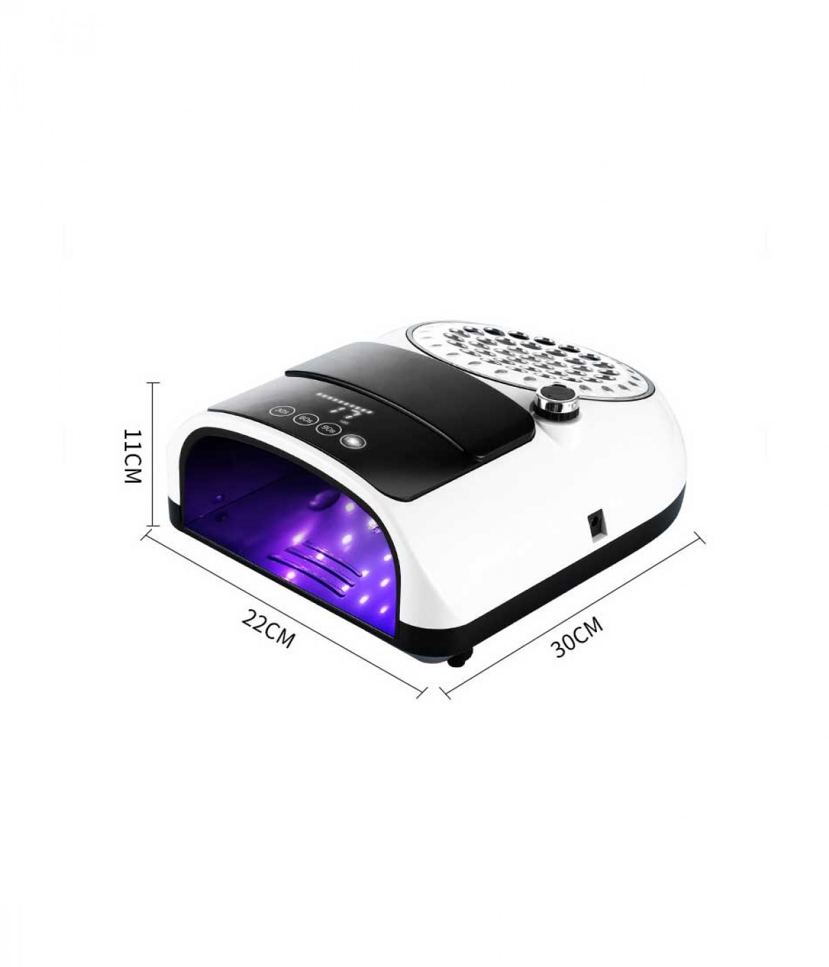 2в1 UV и LED Лампа + Прахоуловител BQ-666