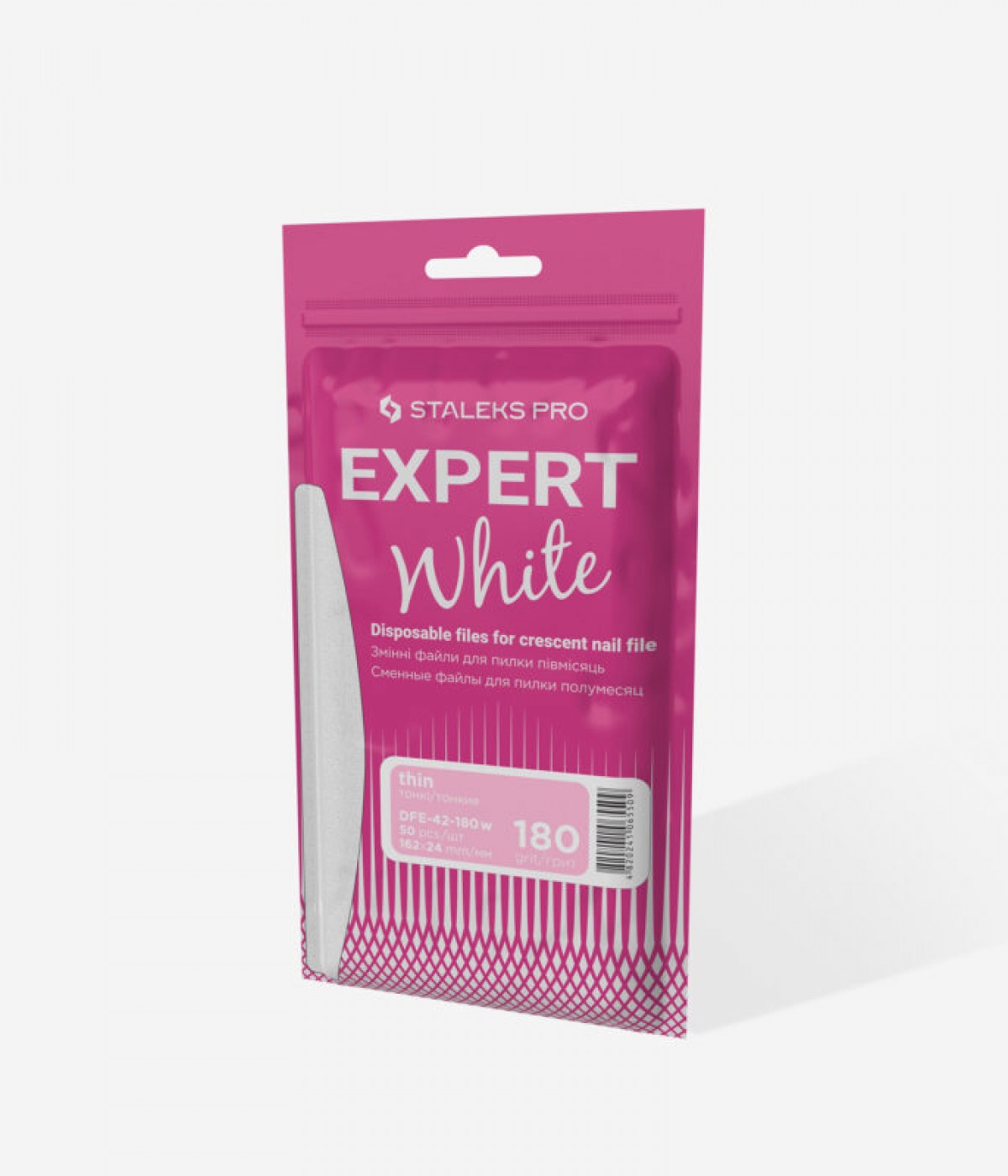 Комплект сменящи се абразиви за еднократна употреба Expert 42/180 грит, цвят бял