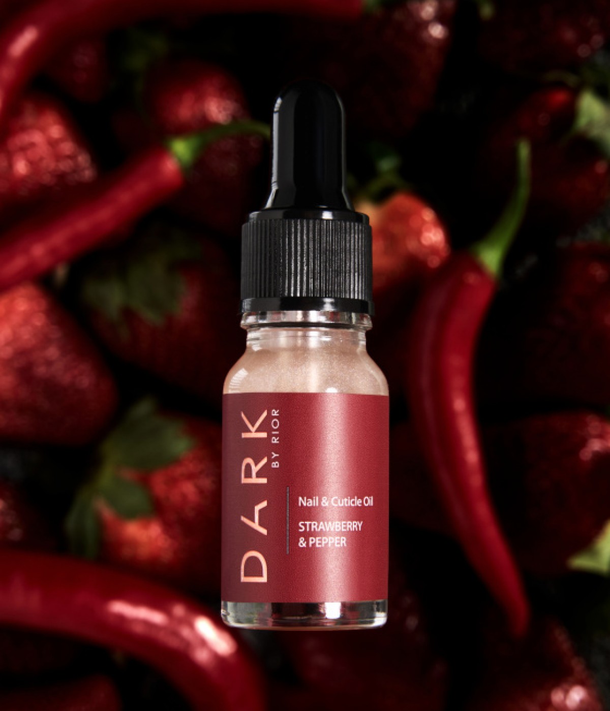 Сухо олио за кутикула Strawberry and Pepper Dark 10 мл
