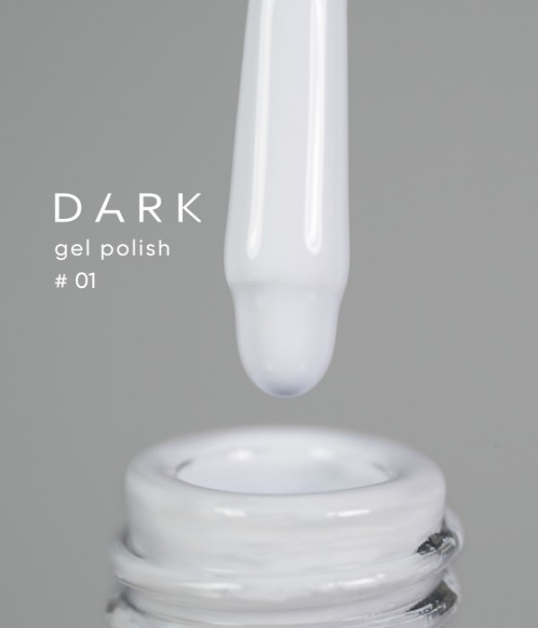 Гел лак Dark №01 бял 10мл
