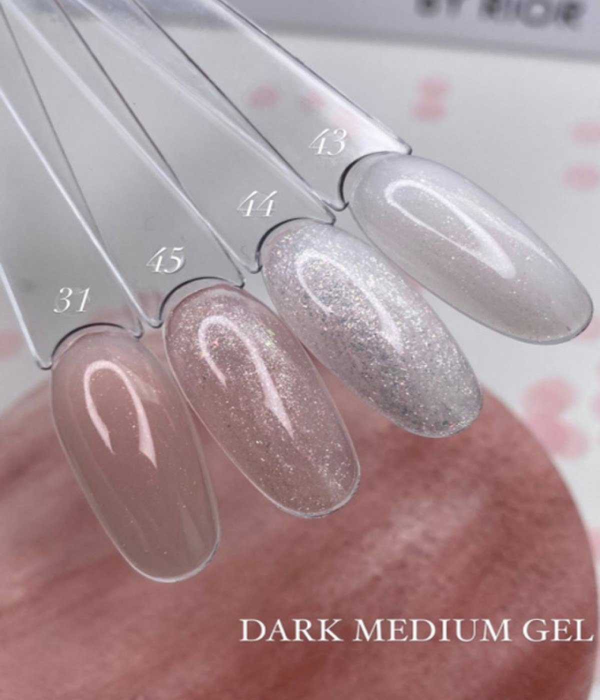 Гел за изграждане Dark Medium Gel №45 15 мл