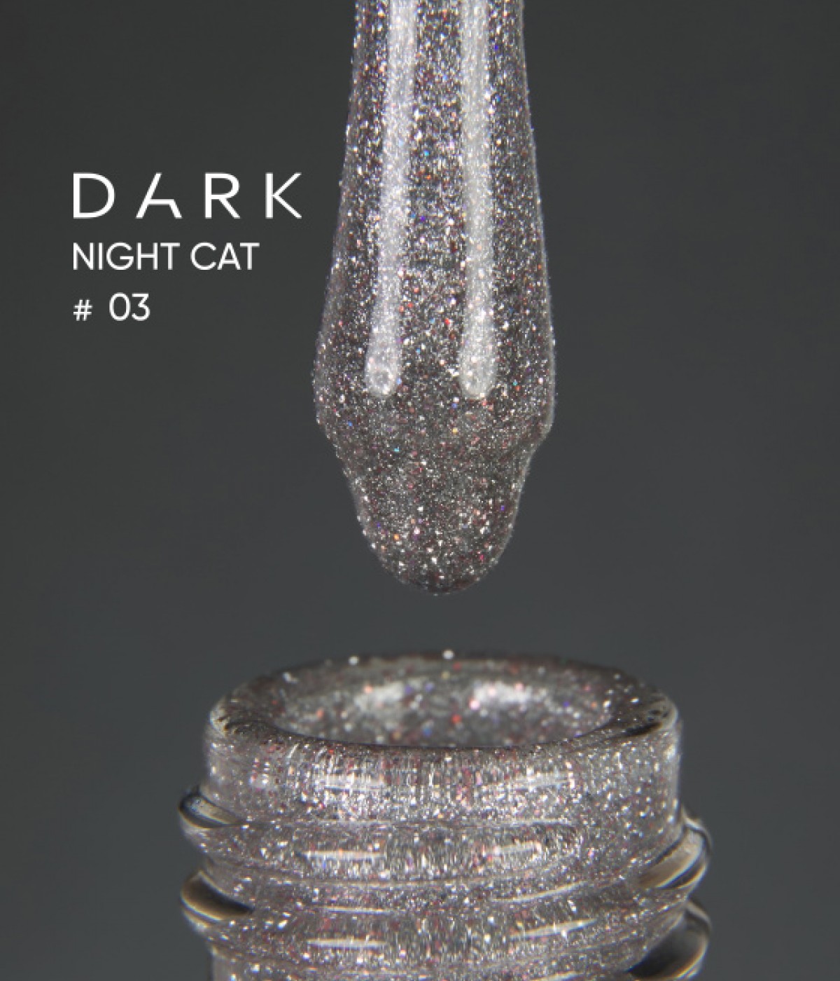 Гел лак Dark Night Cat №03 10 мл