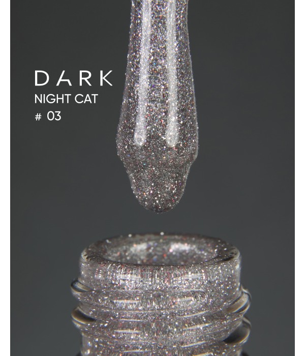 Гел лак Dark Night Cat №03 10 мл