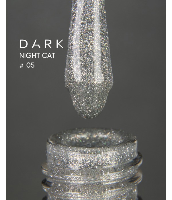 Гел лак Dark Night Cat №05 10 мл