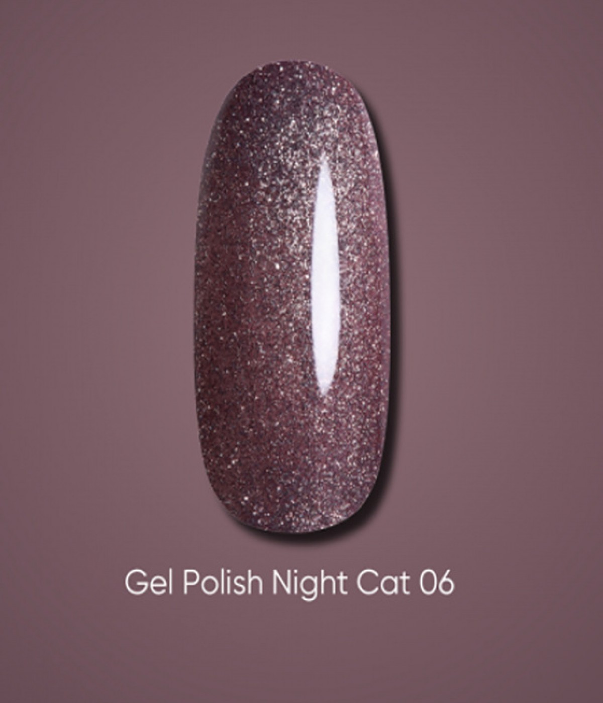 Гел лак Dark Night Cat №06 6 мл