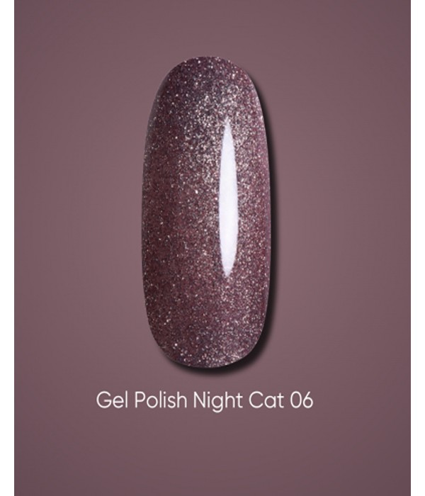 Гел лак Dark Night Cat №06 6 мл