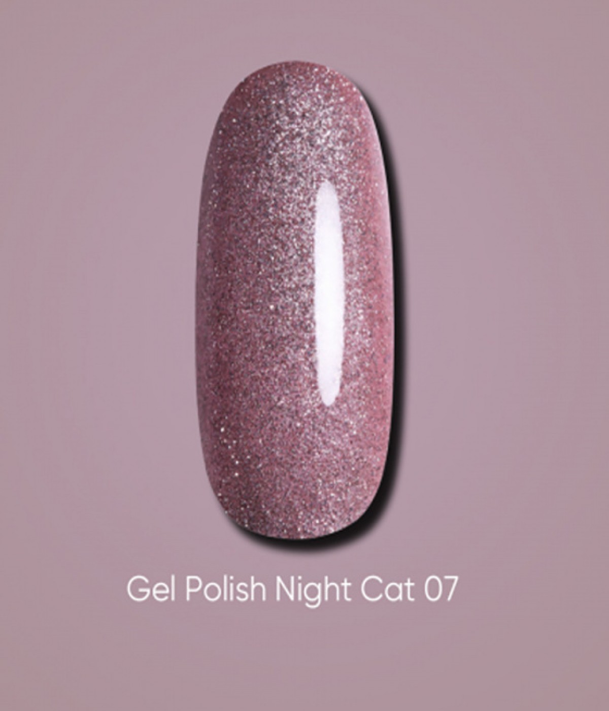 Гел лак Dark Night Cat №07 6 мл
