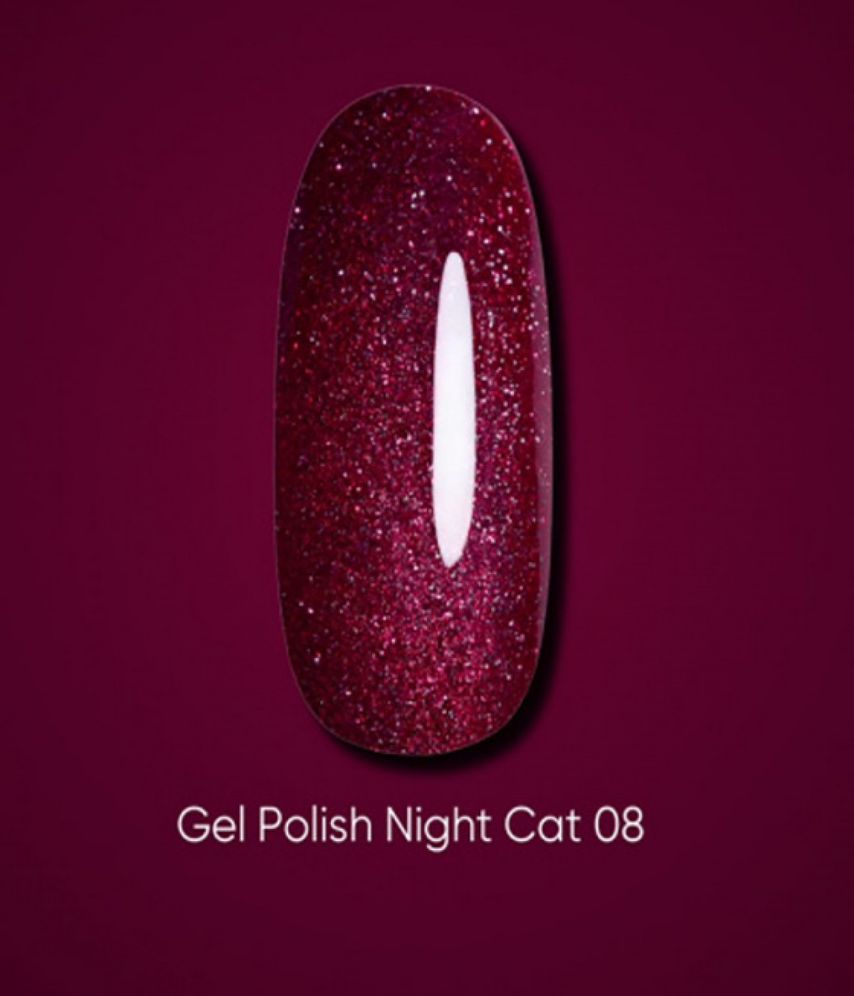 Гел лак Dark Night Cat №08 6 мл