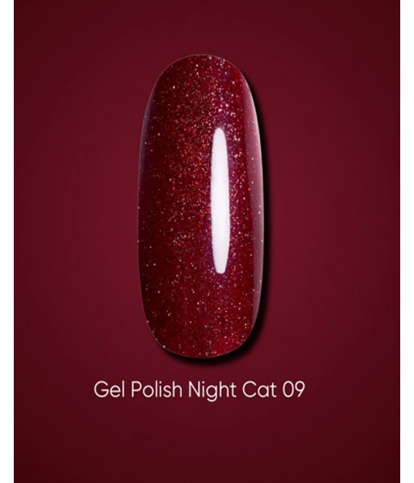 Гел лак Dark Night Cat №09 6 мл