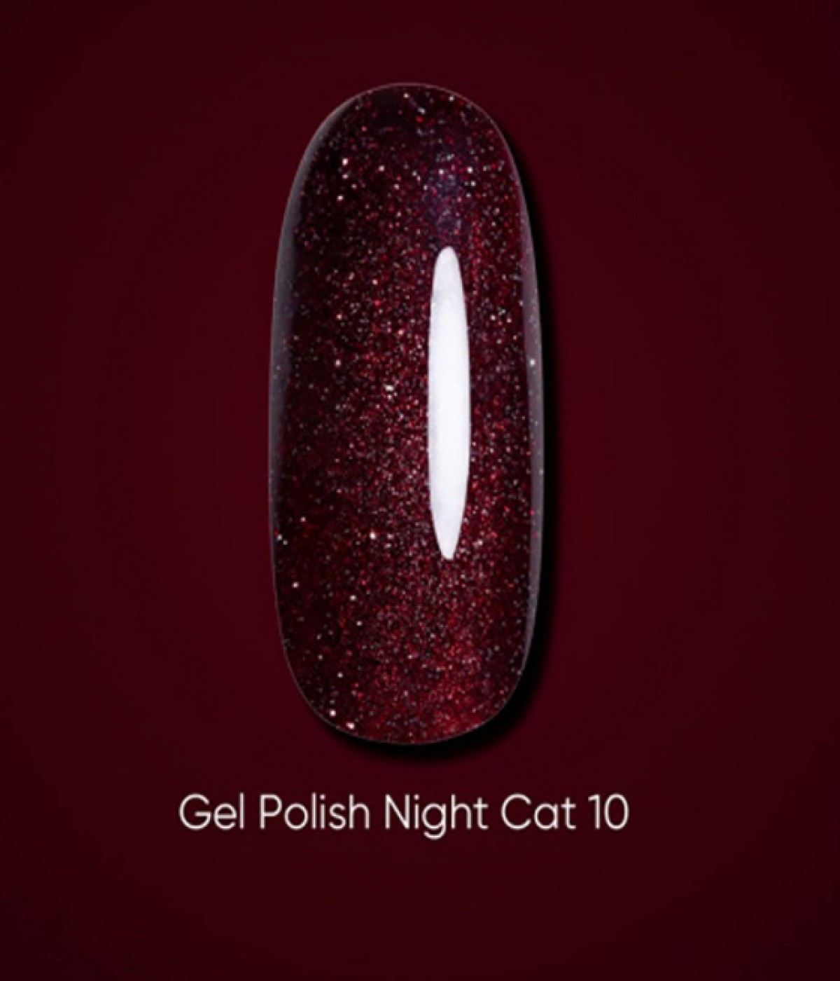 Гел лак Dark Night Cat №10 6 мл