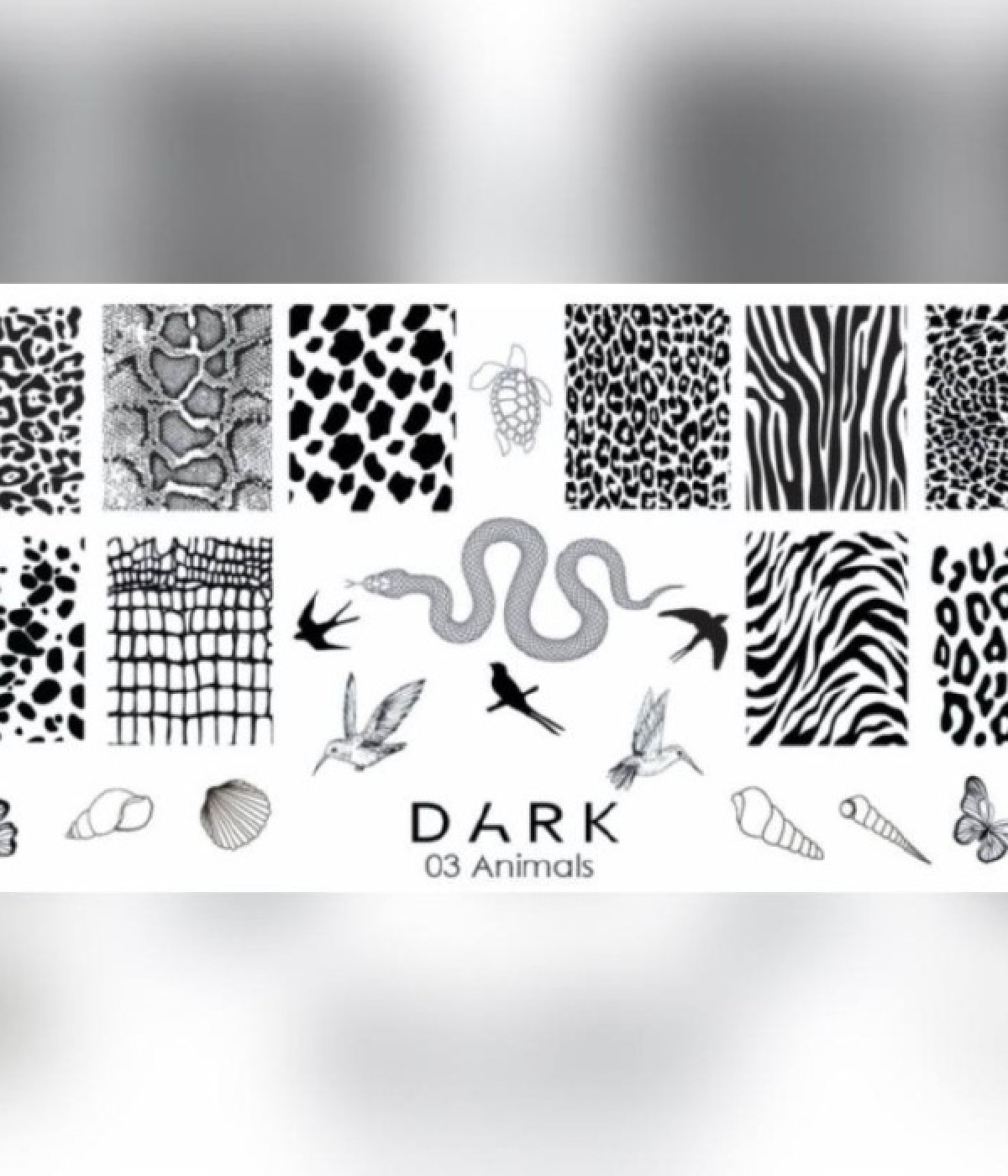 Плочка за печат Dark 03