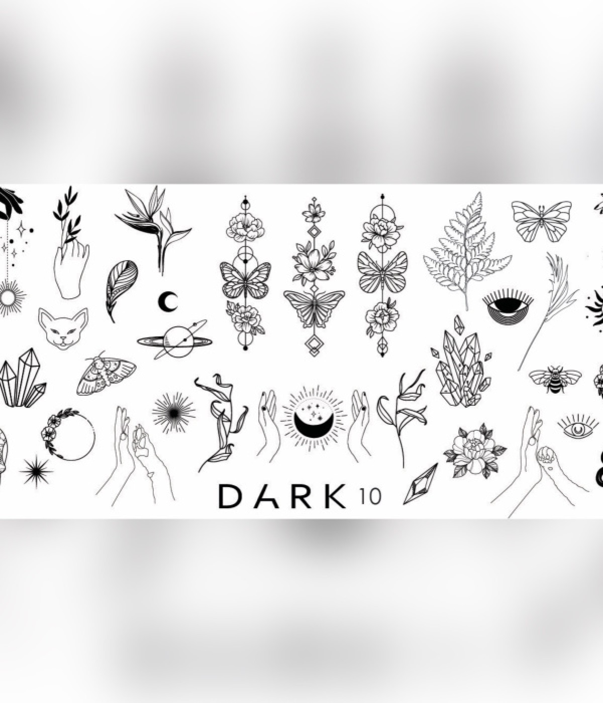 Плочка за печат Dark 10