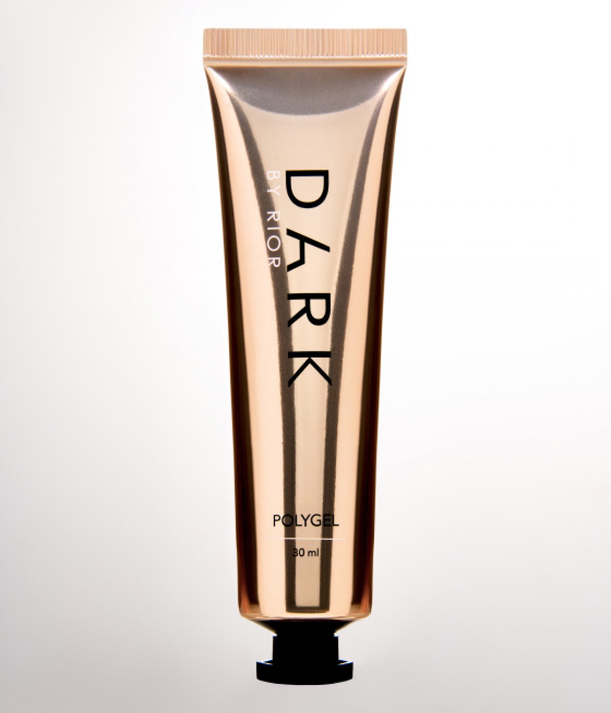 Полигел Dark №7 розово с брокат 30 мл