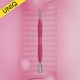 Избутвач за маникюр със силиконова дръжка UNIQ10/2