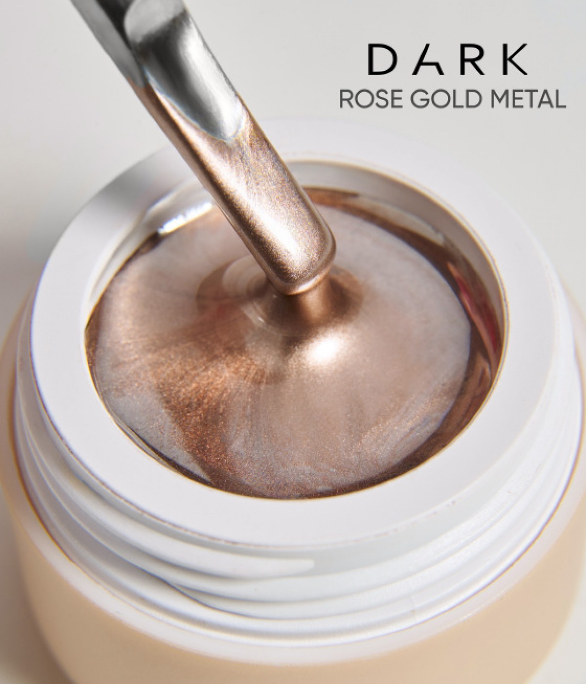 Гел боя с метален ефект Rose Gold 5 г