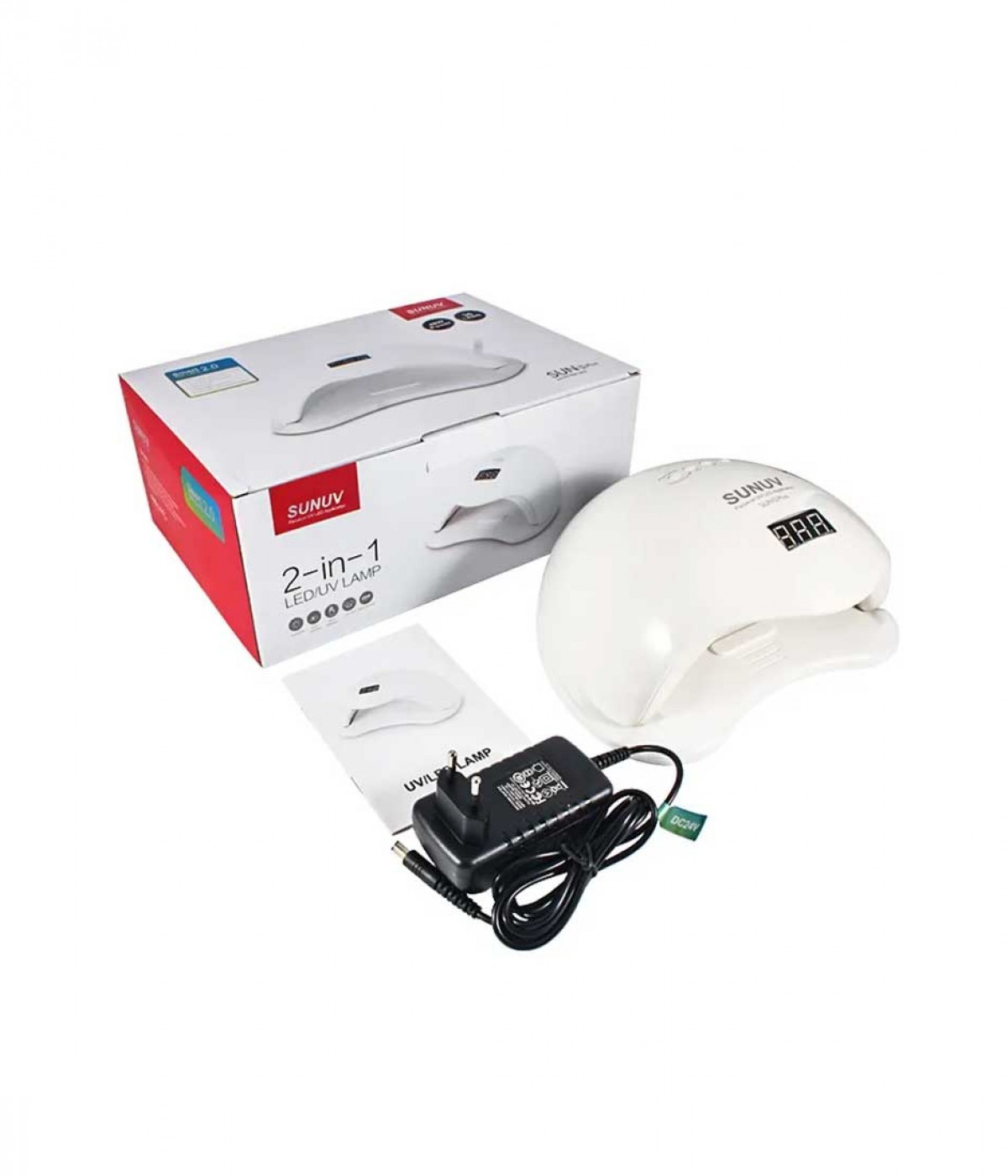 48W UV и LED Лампа Sun5 - цвят бял