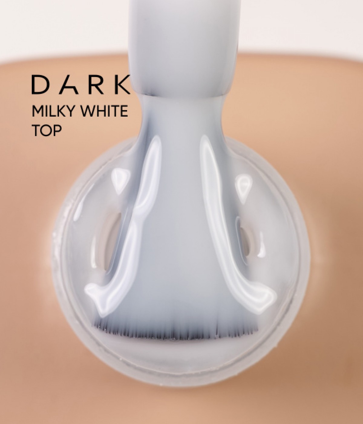 Топ покритие без лепкав слой Milky White Top 10 мл