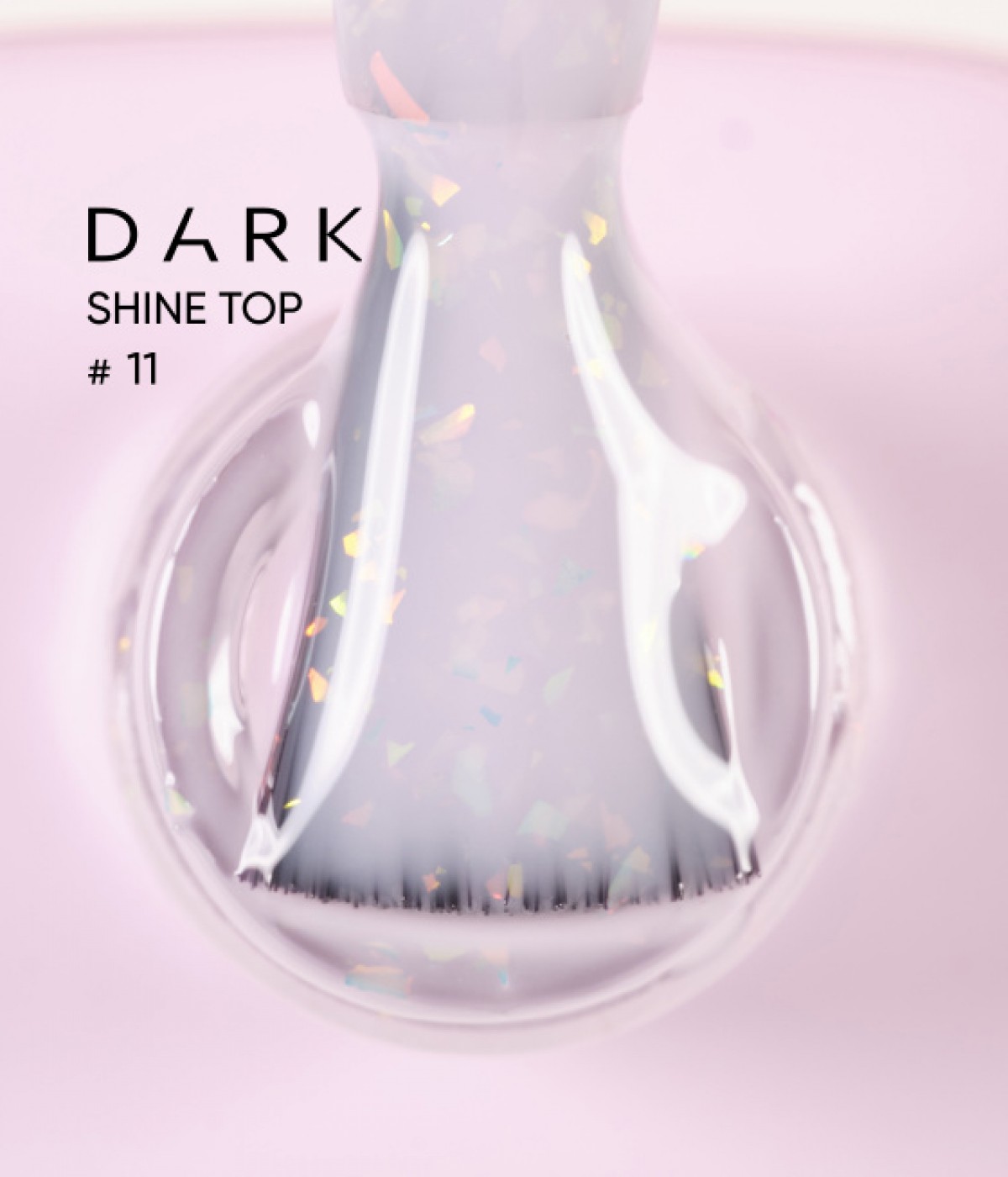 Топ покритие без лепкав слой Shine Top 11, 10 мл