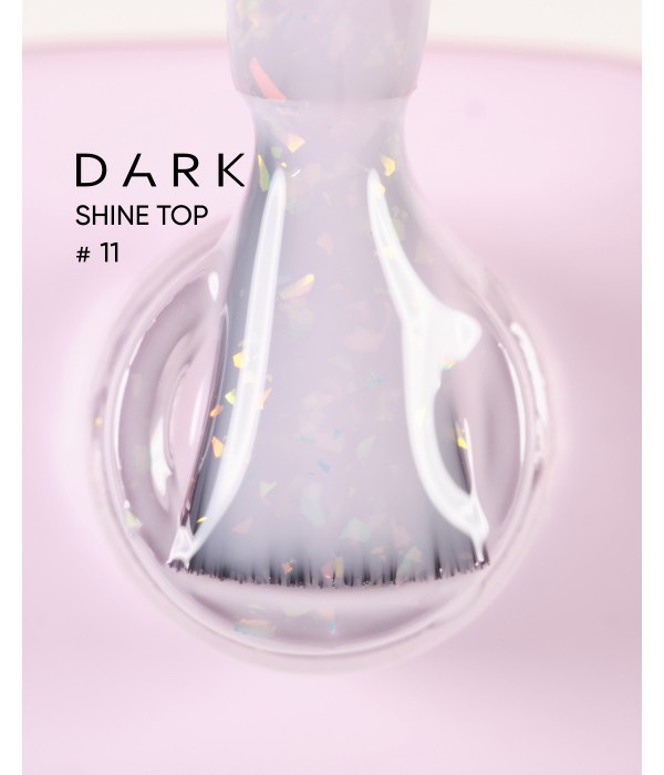 Топ покритие без лепкав слой Shine Top 11, 10 мл