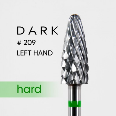 Накрайник твърд метал №209 Dark за левичари