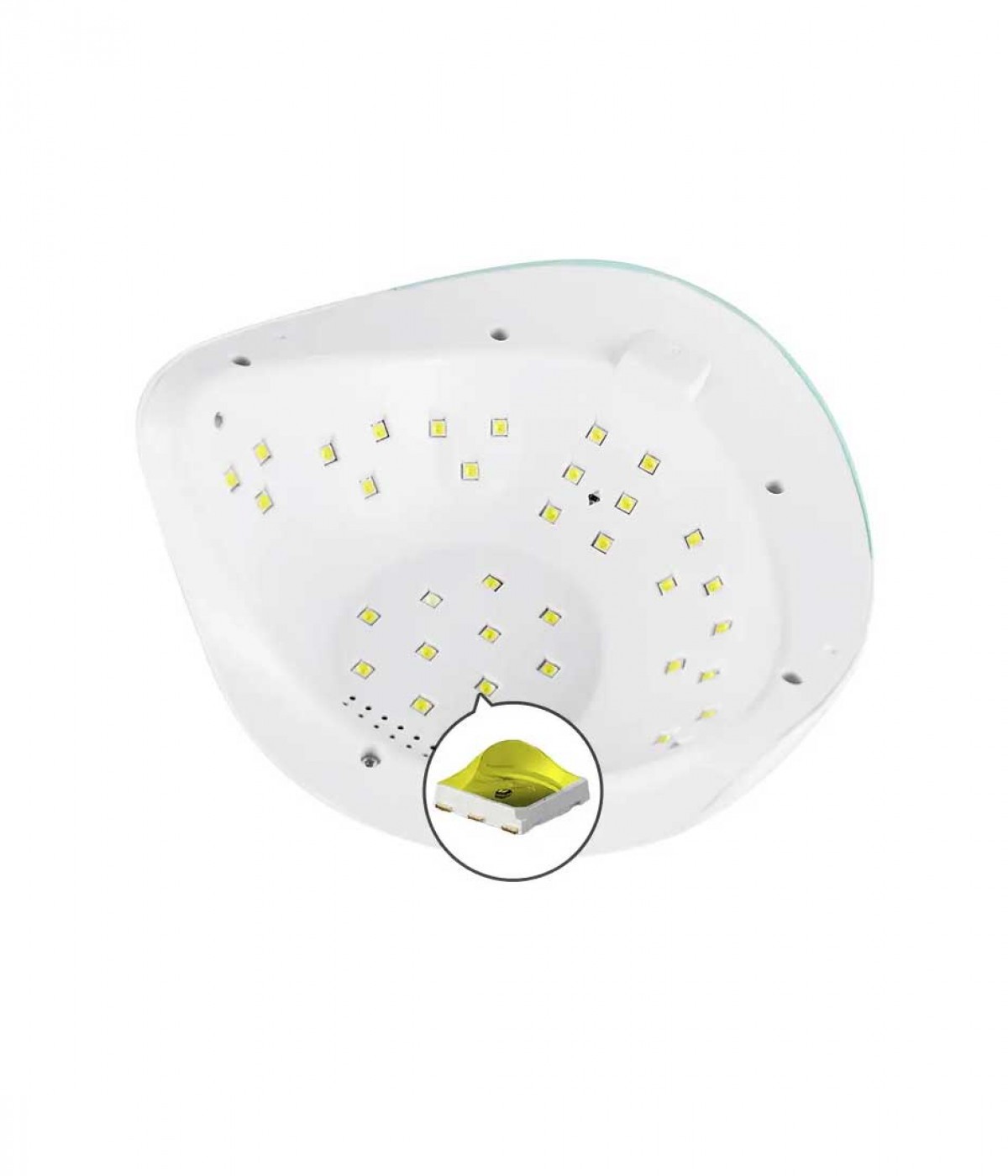 120W UV и LED Лампа - V5 - цвят син