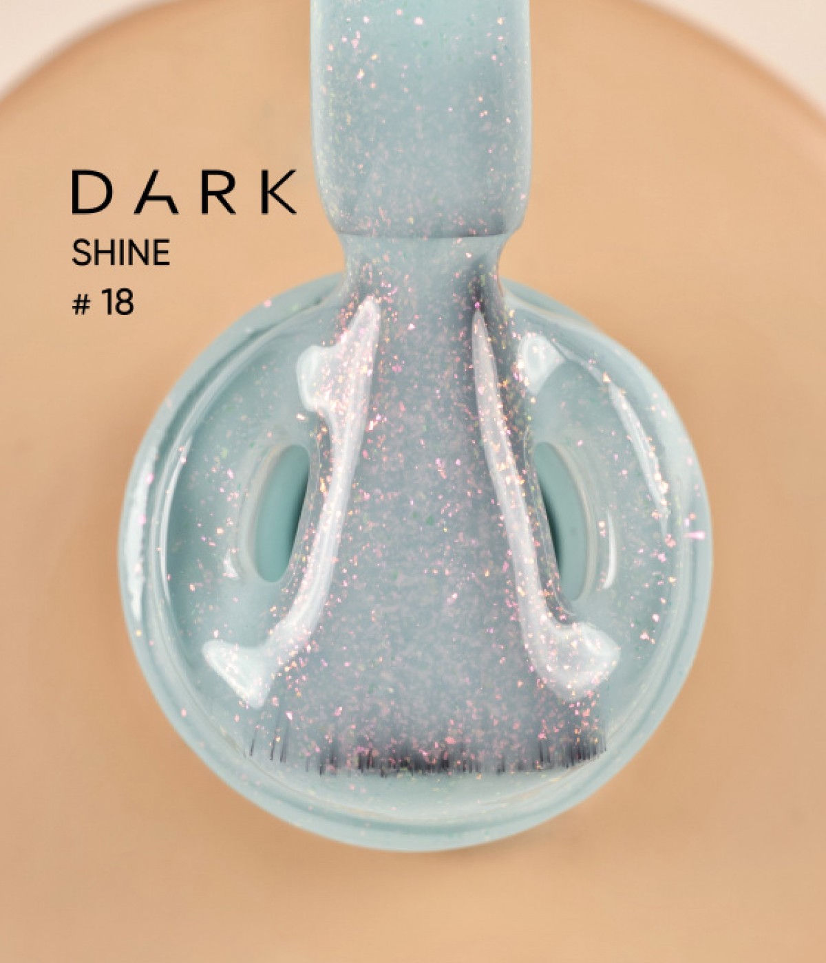 Цветна основа с частици Pro Base Shine №18 15мл