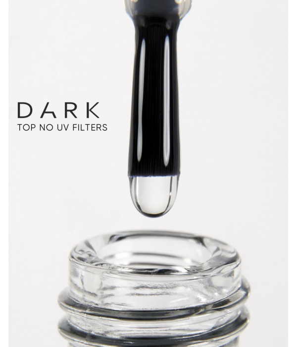 Топ покритие без UV филтър и без лепкав слой Dark 15 мл