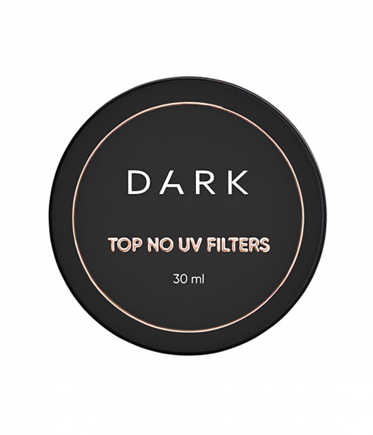 Топ покритие без UV филтър и без лепкав слой Dark 30 мл