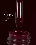 Гел лак  Dark №80 10мл