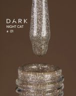 Гел лак Dark Night Cat №01 10 мл